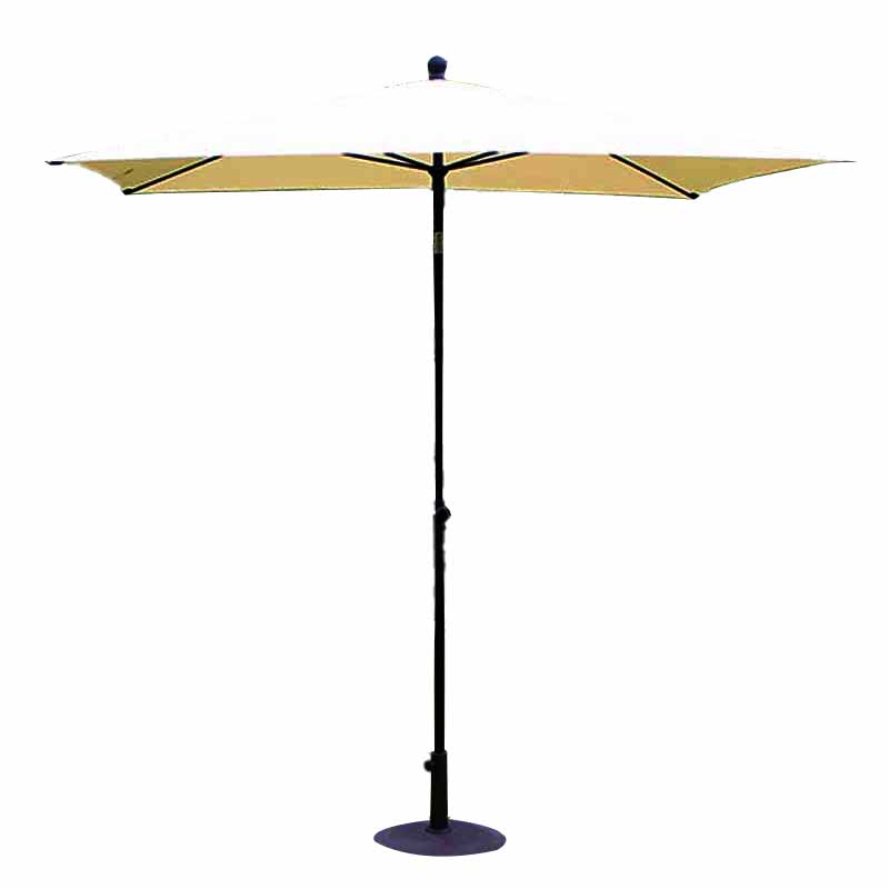 Rechteckiger Regenschirm aus Stahl mit Neigung GP1902-2
